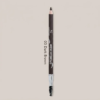 Half and Half Arch Dark Brown Eyebrow Pencil & Brush (Pack of 2)