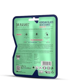 DR. RASHEL Korean Glass Skin Essence Jelly Glow Sheet Mask