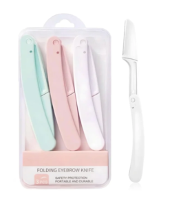 Folding Eyebrow Knife
