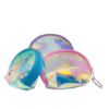 Assorted Glitter Zip Pouch Small
