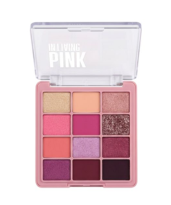 Half N Half 12 Eye Shadow Palette Pink