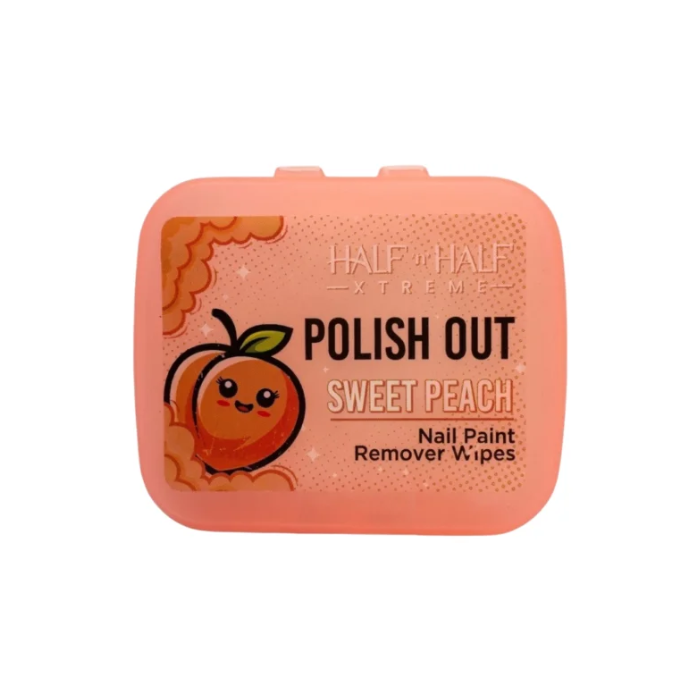 Half N Half Polish Out Nail Paint Remover Wipes (2) Half N Half Polish Out Nail Paint Remover Wipes