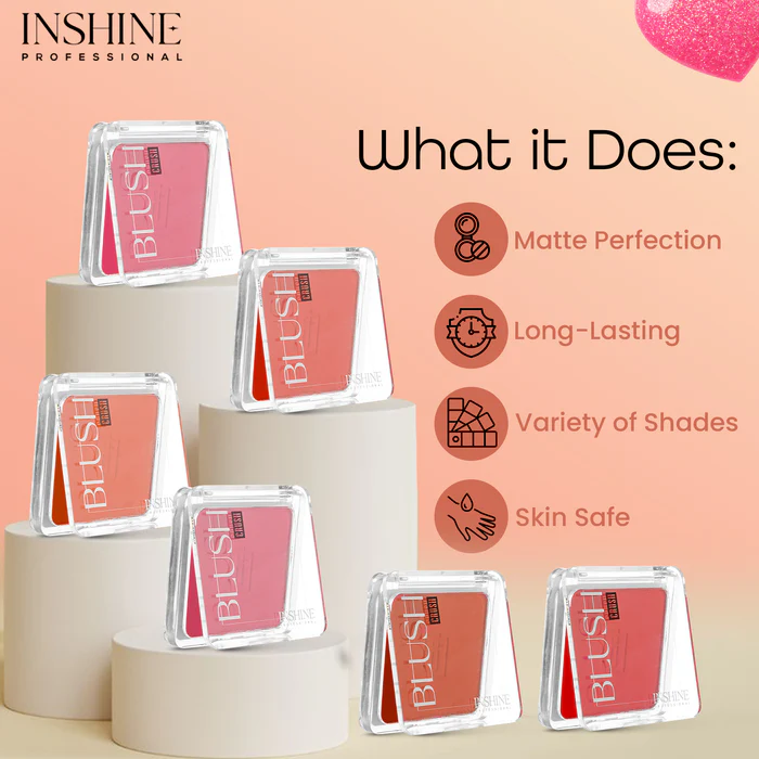 Inshine Professional Blush (3) Inshine Professional Blush