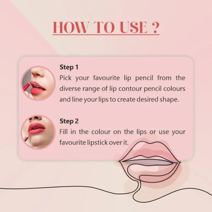 MATT LOOK Colorite Lip Contoner (Pack of 4) (2) MATT LOOK Colorite Lip Contoner (Pack of 4)