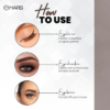 Mars Black & Brown HUE Gel Eyeliner With 2 Brush Set