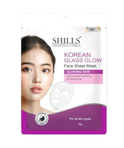 SHILLS PROFESSIONAL Korean Glass Glow Face Sheet Mask