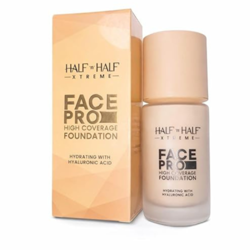 Half N Half Face Pro High Coverage Foundation