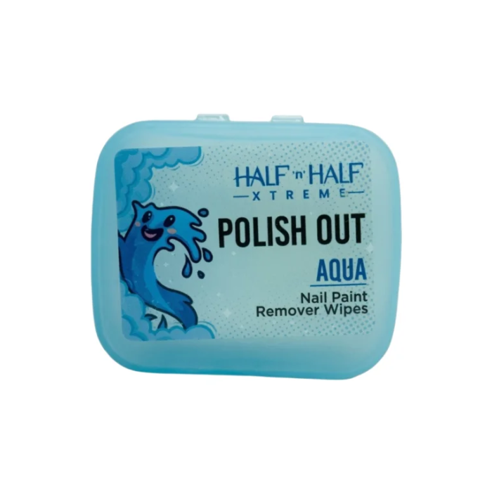 Half N Half Polish Out Nail Paint Remover Wipes (5) Half N Half Polish Out Nail Paint Remover Wipes