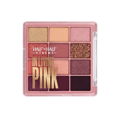 Half N Half 12 Eye Shadow Palette Pink