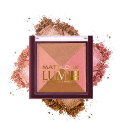 MATT LOOK Baked Blusher & Highlighter
